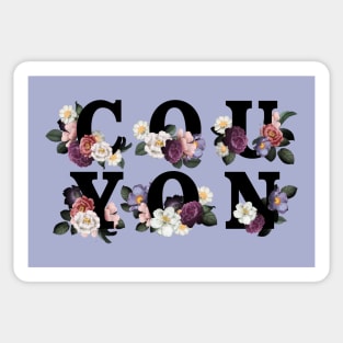 Couyon Ladies Sticker